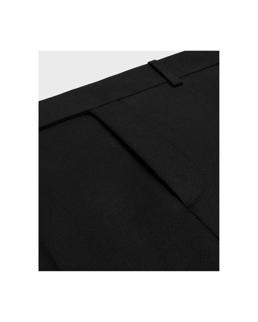 Céline Black Tommy Tux Pants