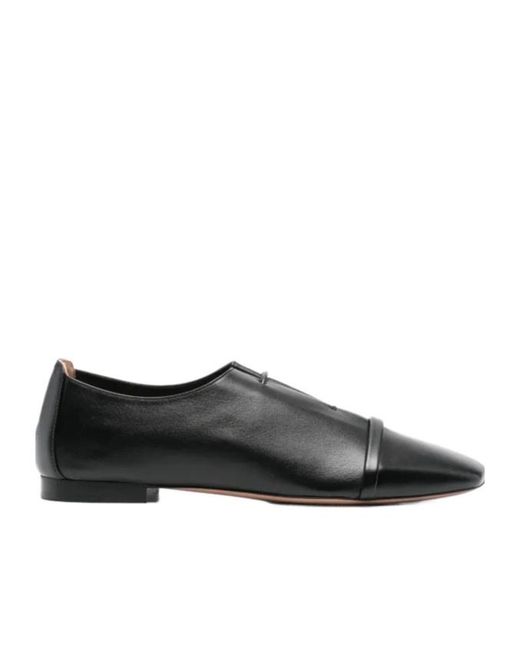 Malone Souliers Black Jean Leather Oxford Shoes