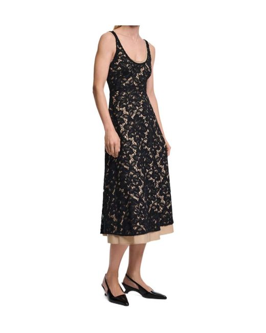 Dorothee Schumacher Black Lacy Dream Dress