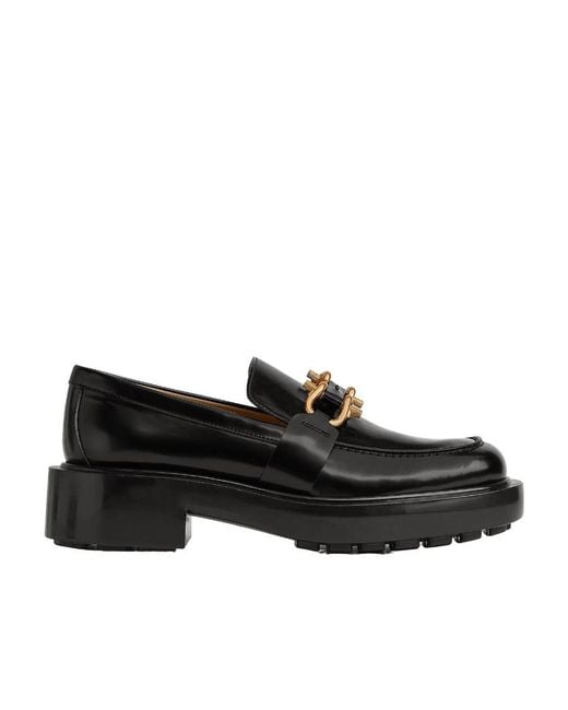 Bottega Veneta Black Monsieur Loafers for men