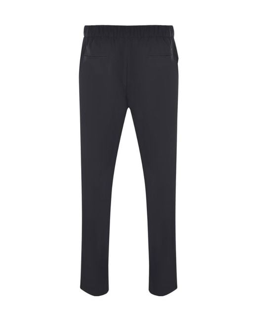 Herno Blue Drawstring Tailored Pants for men