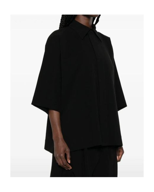 Issey Miyake Black Looped Shirt
