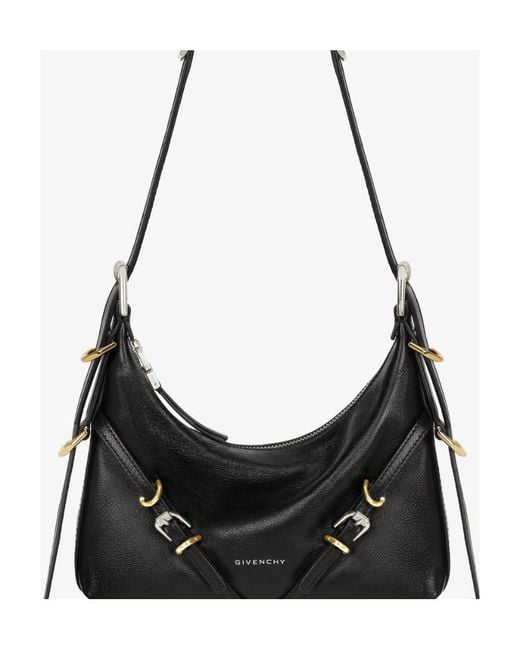 Givenchy Black Voyou Zipped Mini Crossbody Bag