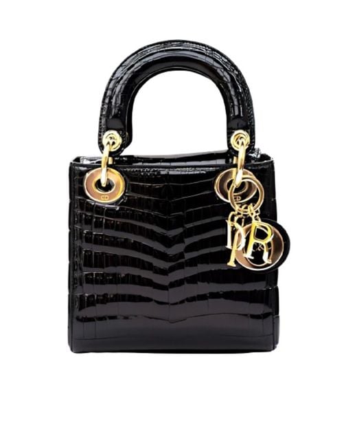 Dior Black Logo Handbag