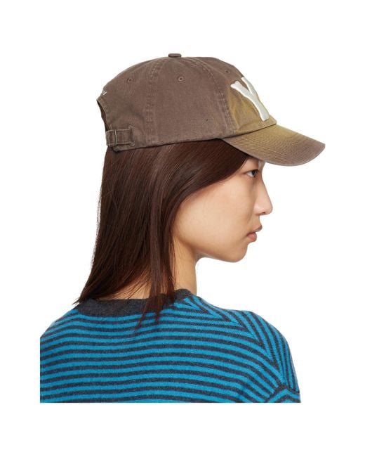 OPEN YY Blue Gradient Ball Baseball Cap