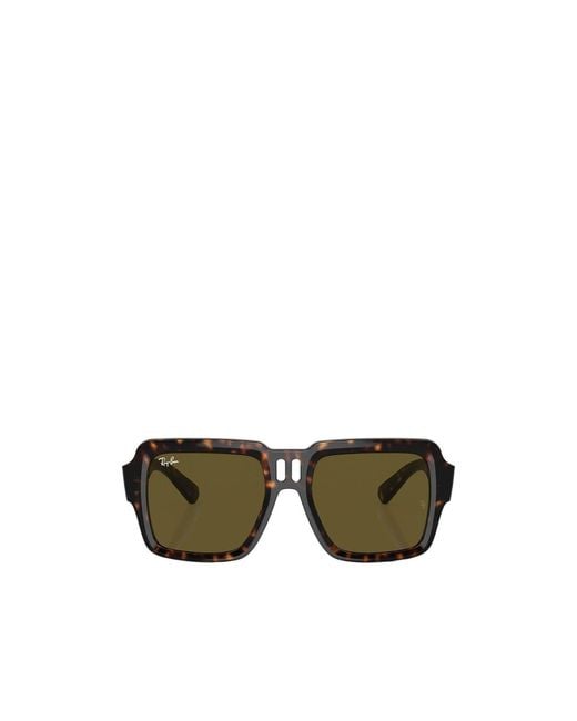 Ray-Ban Green Magellan Square Sunglasses