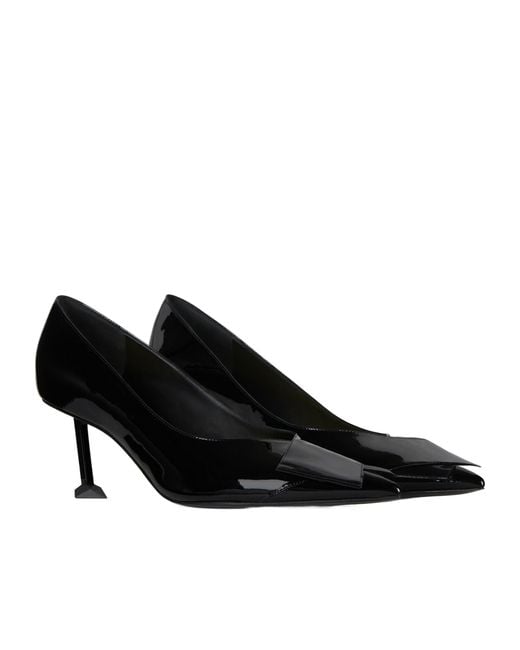 Givenchy Black Boudoir Fold Pumps