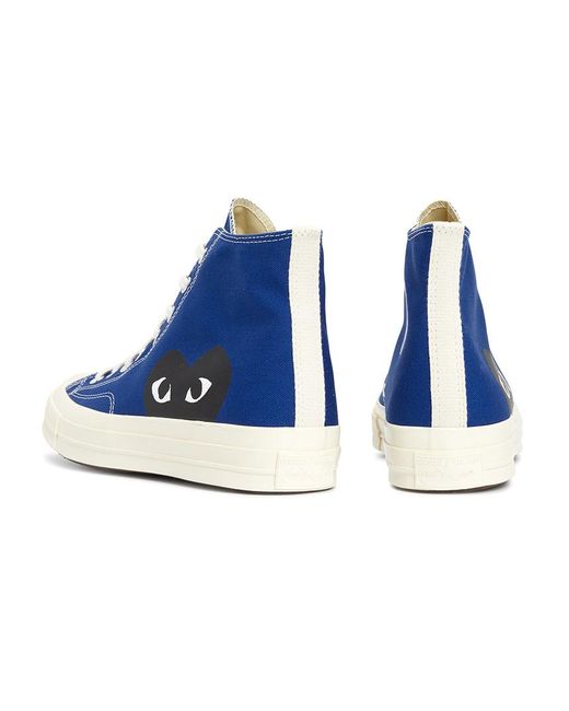 Comme des Garçons Blue Chuck Taylor '70 High-Top Sneakers for men