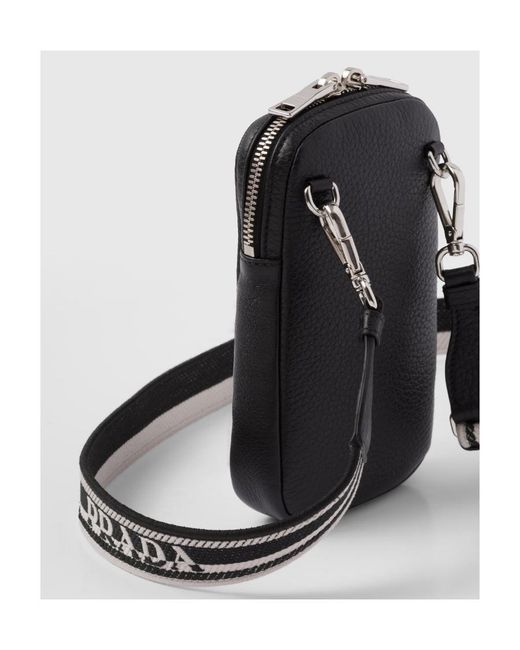 Prada Black Leather Mini-Bag