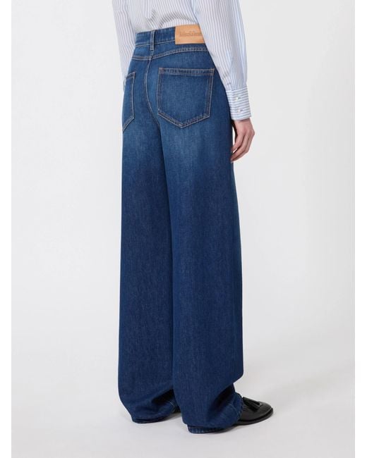 Max Mara Blue Studio Mstpalude Denim Jeans