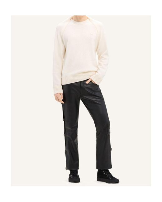 Courreges White Layered Logo-Embroidered Sweater for men
