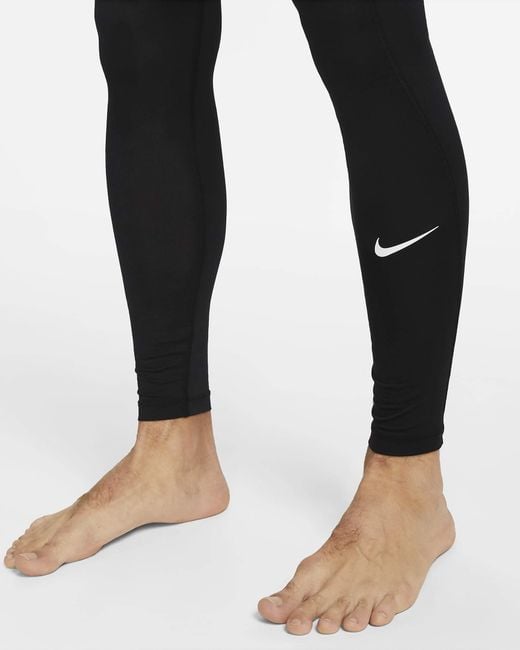 Nike Black Pro Dri-Fit Fitness Tights for men