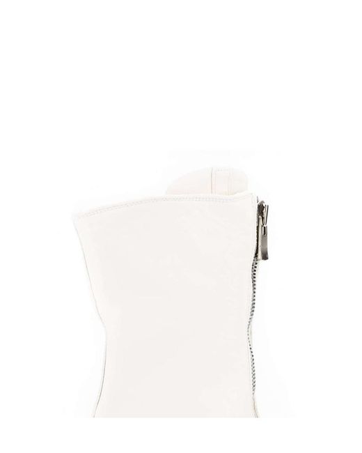 Guidi White Round Head Casual Boots