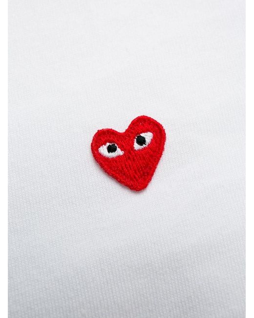 COMME DES GARÇONS PLAY White Heart T-Shirt