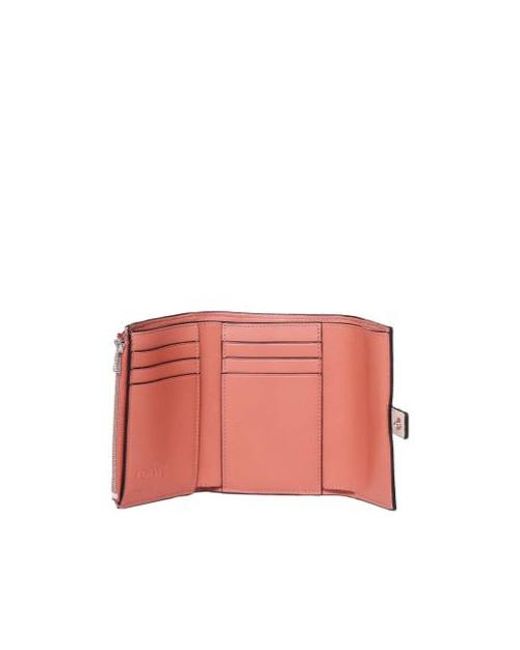 Loewe White Strap-Closure Wallet