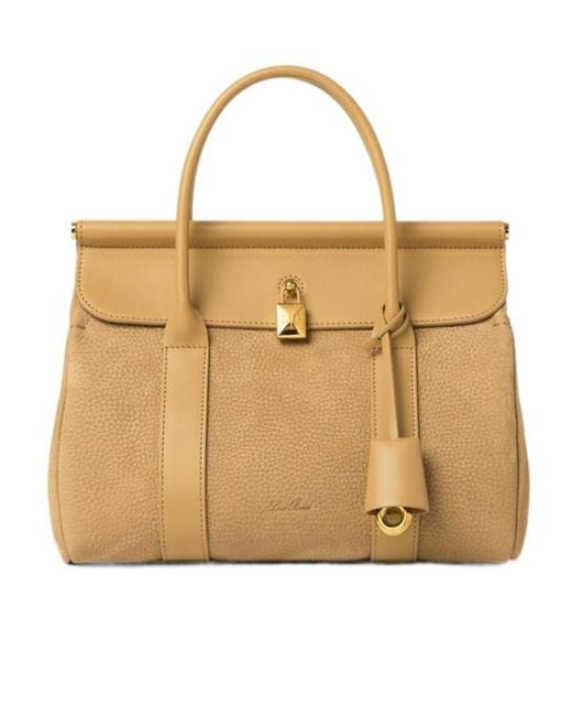 Loro Piana Natural Loom Bag L25