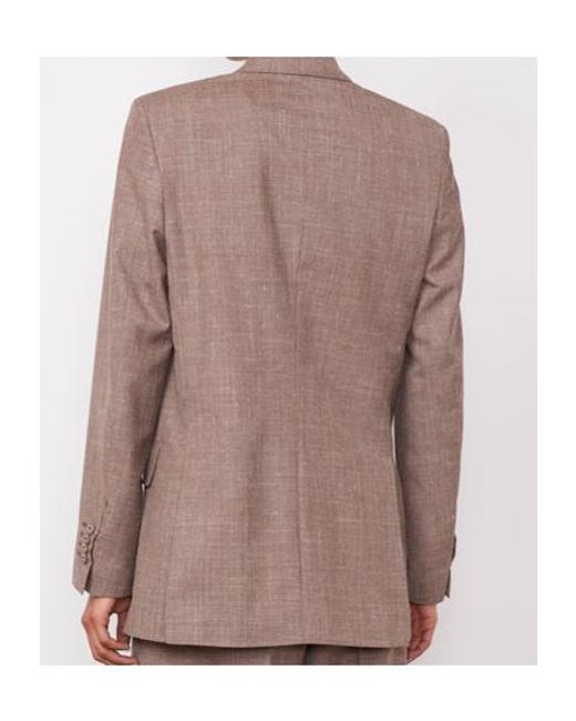 Officine Generale Brown Officine Générale Sandra Double-Breasted Blazer
