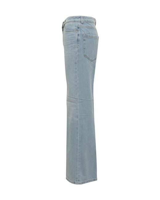 Seafarer Blue Flare Jeans