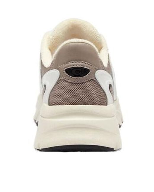 COACH White Logo-Detail Sneakers for men