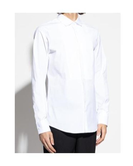 DSquared² White Easy Slim Tux Shirt for men