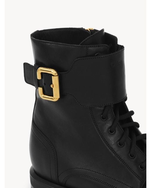 Chloé Black Coddington Ankle Boot