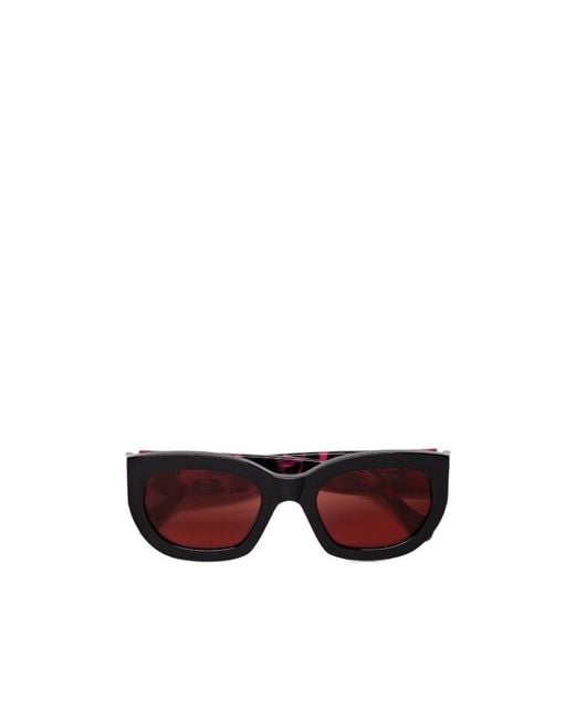 Retrosuperfuture Multicolor Logo Sunglasses