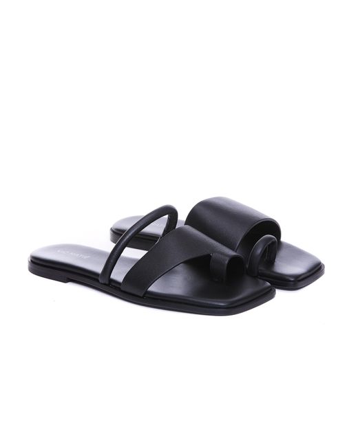 Vic Matié White Slide Sandals