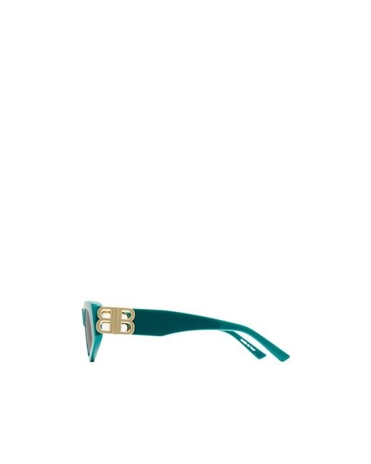 Balenciaga Blue Eyewear Dynasty D-Frame Sunglasses