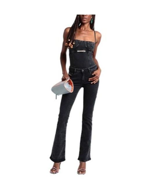 DIESEL Blue Stretchy Flared Jeans