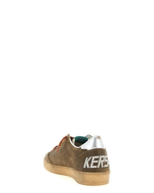 Golden Goose Deluxe Brand Brown Sneakers for men