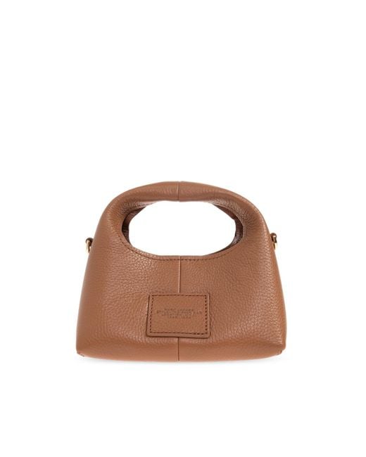Marc Jacobs Brown The Micro Crossbody Sack Bag