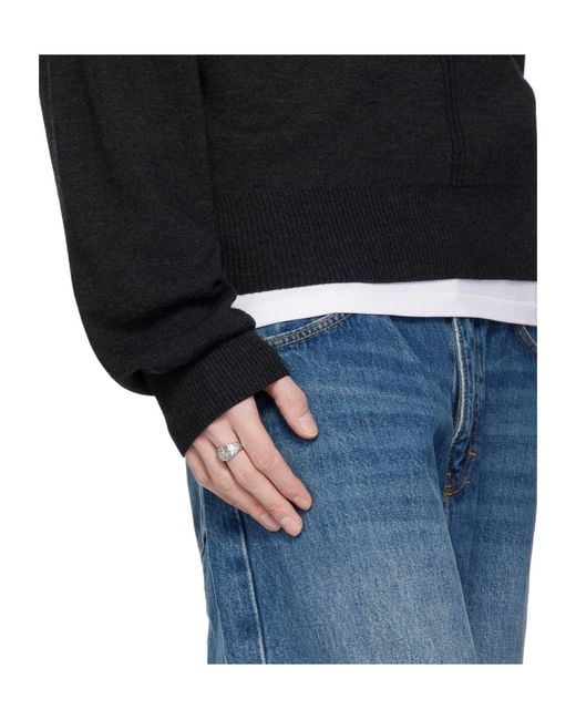 Tom Wood Metallic Quilt Small Ring for men