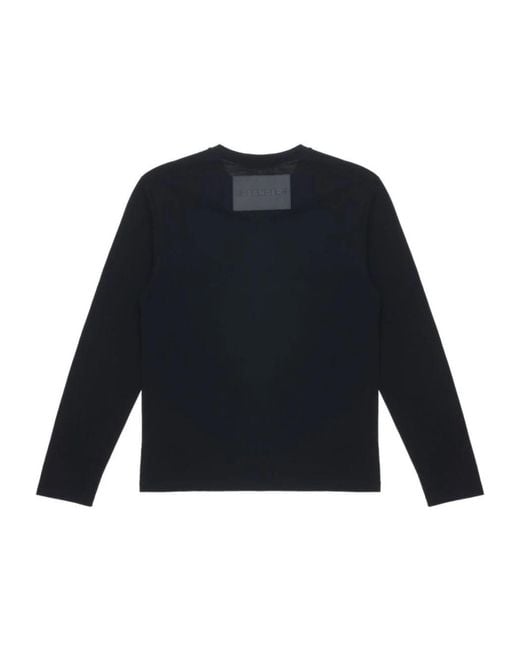 Jil Sander Blue Long-Sleeved T-Shirt for men