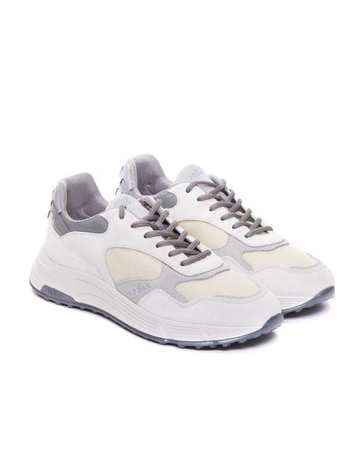 Hogan White Hyperlight Low-Top Sneakers for men