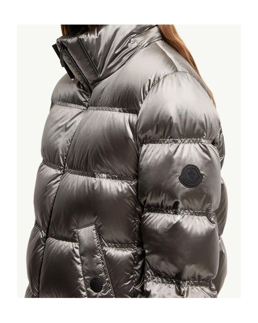 Moncler Gray Sensation Short Down Jacket