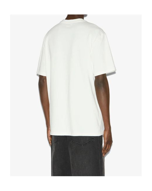 Isabel Marant White Hugo T-Shirt for men