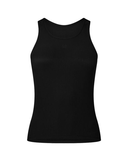 Goldbergh Black Manon Sleeveless Tank Vest