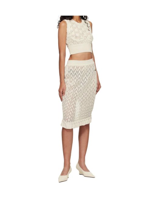 Vivienne Westwood Natural Ella's Cutout Skirt
