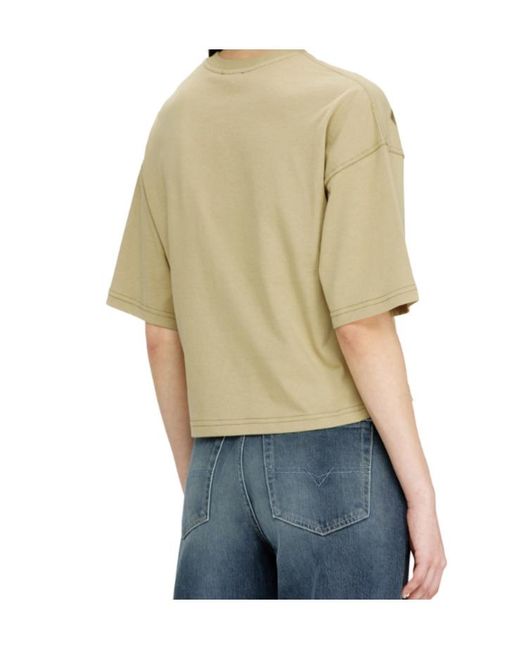 DIESEL Natural Logo-Print T-Shirt