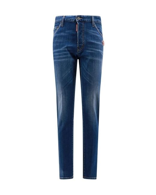 DSquared² Blue Logo Patch Cool Guy Jeans for men
