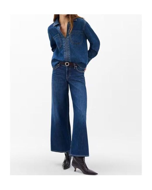 Rag & Bone Blue Channing Denim Shirt