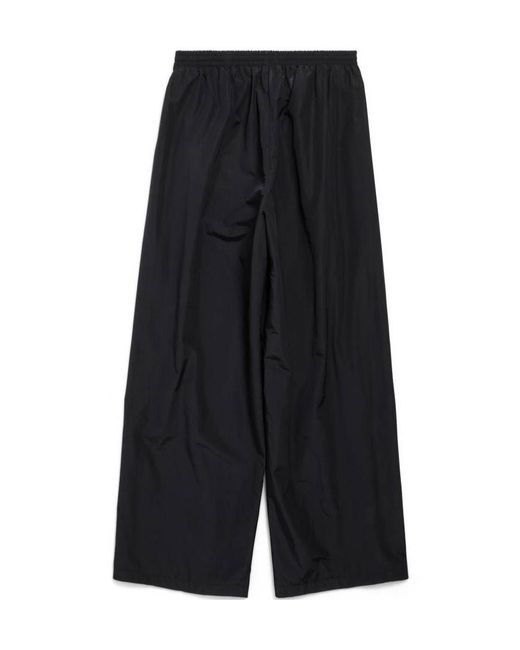 Balenciaga Black Cotton-Blend Logo Sweatpants for men