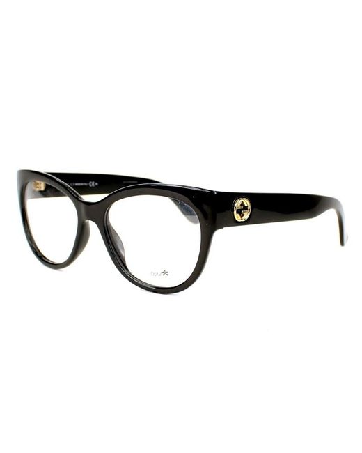 Gucci White Logo Detail Flat Lens