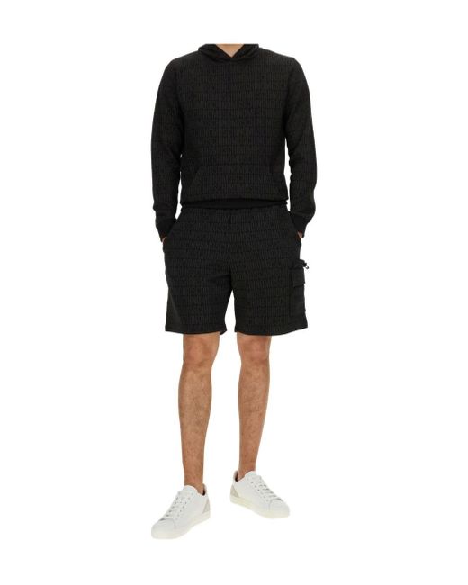 Moschino Black Long Sleeve Sweatshirt for men