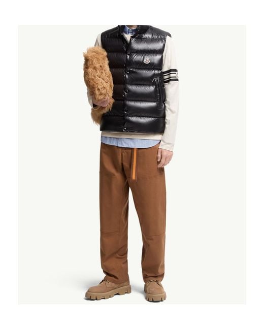 Moncler Black Tibb Down Vest for men
