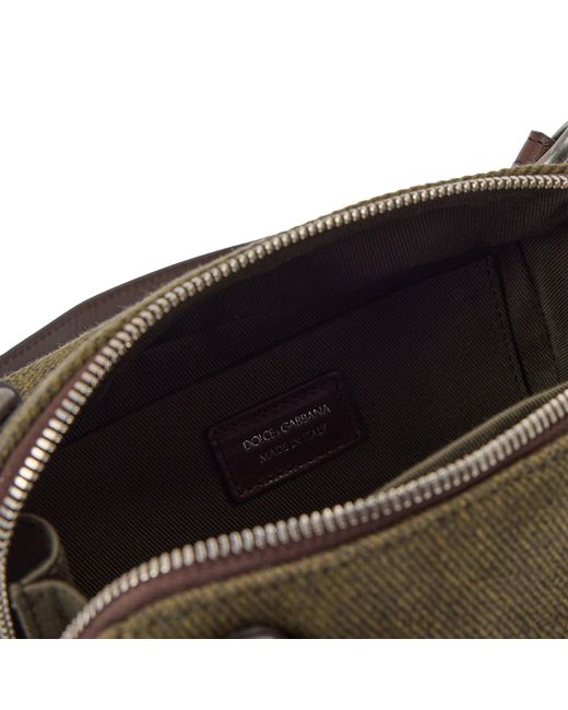 Dolce & Gabbana Multicolor Solid Color Cross Body Bag for men
