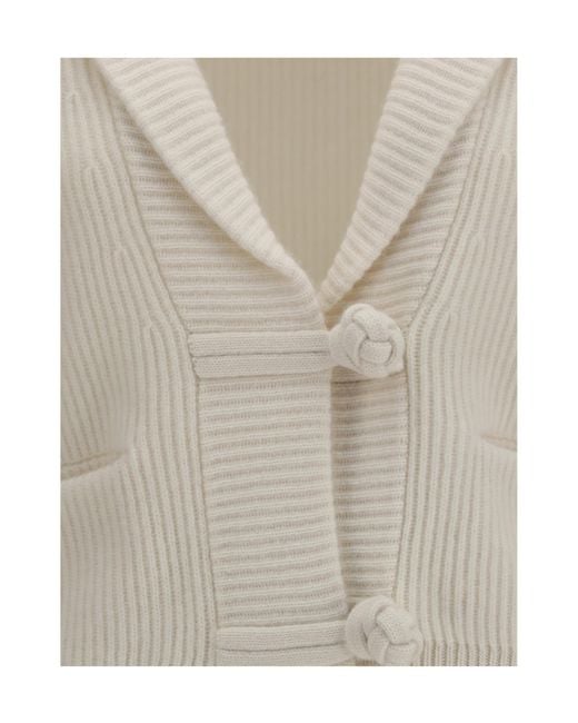Forte_forte Multicolor Long-Sleeved Sweater