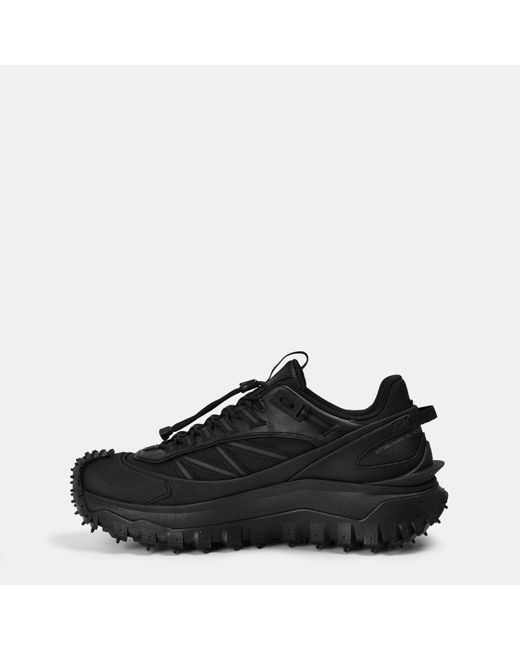 Moncler Black Low-Top Sneakers for men