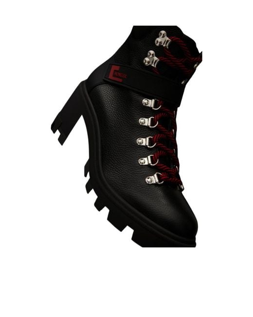 Moncler Black Carol 50Mm Leather Ankle Boots