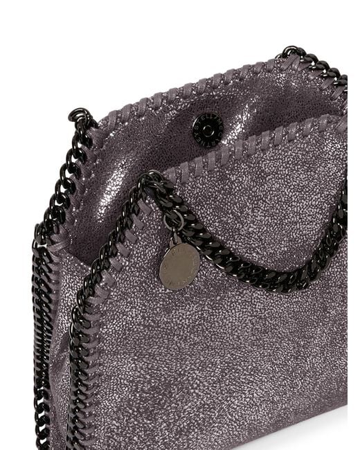 Stella McCartney Purple Falabella Tiny Tote Bag
